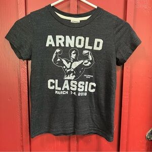 HOMAGE Kids Arnold Expo Charcoal Graphic Tee